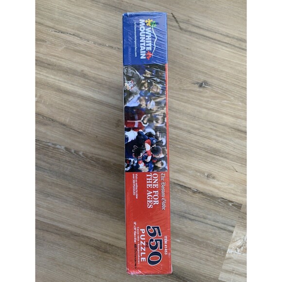 NIB - WHITE MOUNTAIN  PUZZLE BOSTON RED SOX  550 PIECE BASEBALL ONE FOR THE AGES - Picture 6 of 6